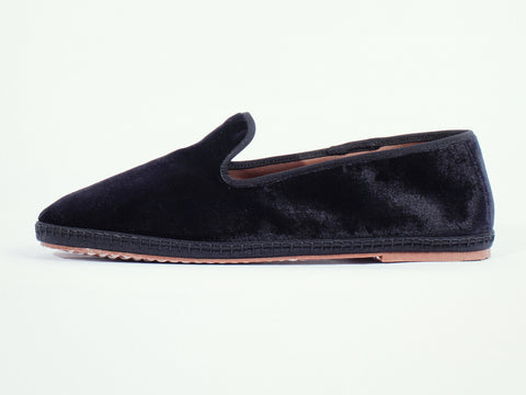 Friulana for men in velvet, black